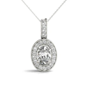 Tone Natural Diamond White Gold 4 Prong 