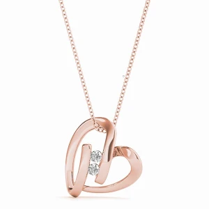 Valencia Lab Grown Diamond Rose Gold Channel Set 