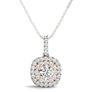 Tertia Natural Diamond Rose Gold 4 Prong 
