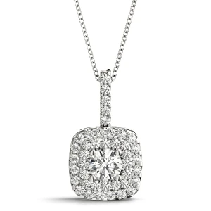 Tiesha Lab Grown Diamond Silver 4 Prong 