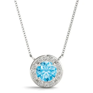 Tahmina Aquamarine Yellow Gold 4 Prong 