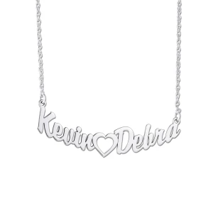 Trinity White Gold Necklace