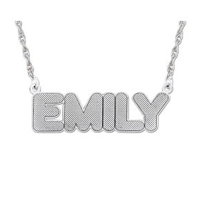 Thea White Gold Necklace