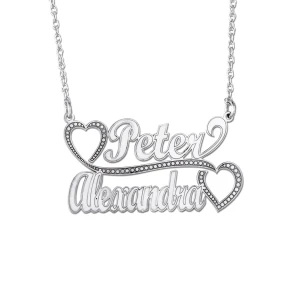 Teresa White Gold Necklace