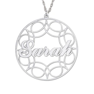 Tina White Gold Necklace