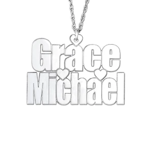 Timber White Gold Necklace