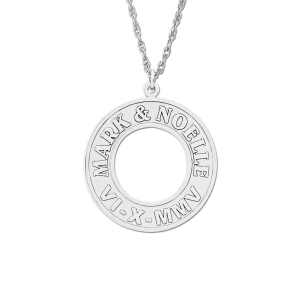 Tamar White Gold Necklace