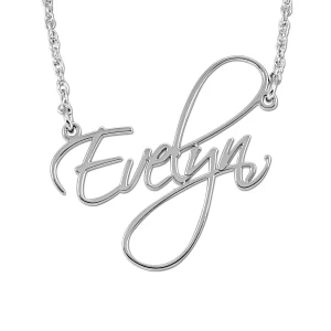 Taleah White Gold Necklace