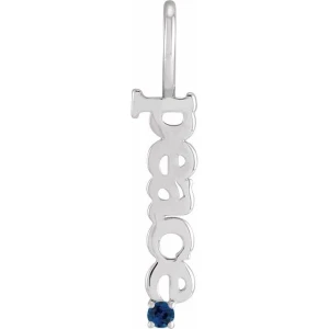 Prital Blue Sapphire 4 Prong 