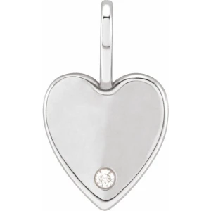 Pranali Natural Diamond Round cut Bezel Set  Solitaire Pendant Necklace