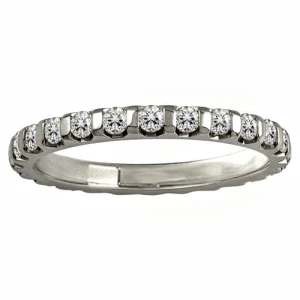 Ebba 0.15 - 1.10 Carat Lab-Created Round cut Bar Set  Diamond Ring
