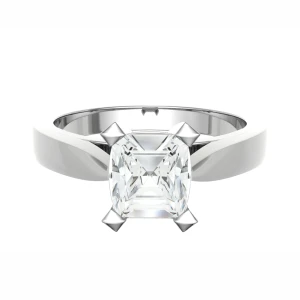  Bellanie Lab-Created Diamond 4 Prong Classic Solitaire Engagement Ring