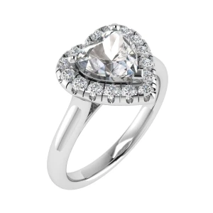 Elani Lab-Created Yellow Gold 3 Prong Everyday Diamond Ring