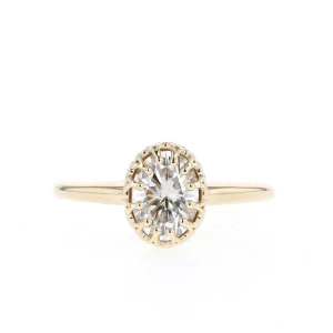  Cortny Natural Prong Solitaire Diamond Ring