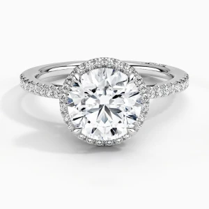 Laila 0.20 - 3.00 Carat Lab-Created Round cut 4 Prong  Cluster Diamond Ring