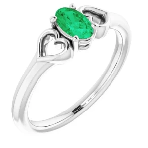 Zoee Emerald Rose Gold 