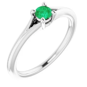 Zosia Emerald Rose Gold 