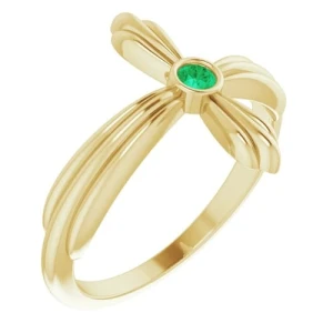 Oriah Emerald Yellow Gold 
