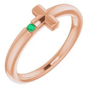 Xela Emerald Rose Gold 