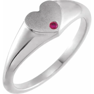Zanai Natural Ruby Yellow Gold  Diamond Ring
