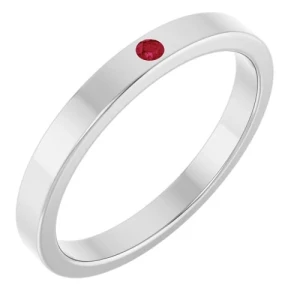 Kamila Natural Ruby Yellow Gold  Diamond Ring