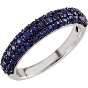 Nyelle Blue Yellow Gold Sapphire Ring