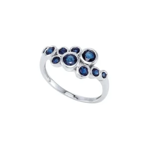 Nahiara Blue Yellow Gold Sapphire Ring