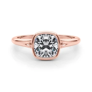 Harnily Lab Grown Diamond Rose Gold  Engagement Ring