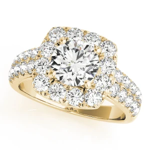 Koralina Natural Yellow Gold  Diamond Ring