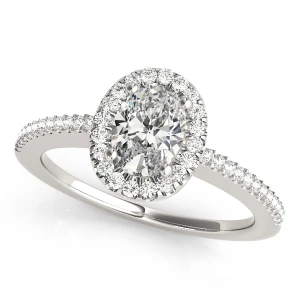 Lauryn Natural Halo Diamond Ring