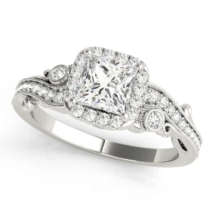 Kinsleigh Natural Halo Diamond Ring