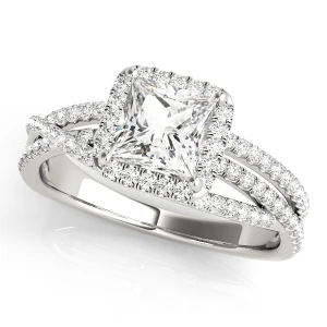 Lailani Natural Halo Diamond Ring