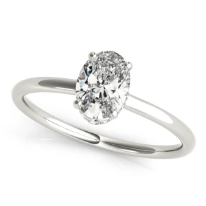 Laney Natural Silver Halo Diamond Ring