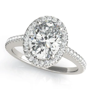 Laramie Natural Halo Diamond Ring