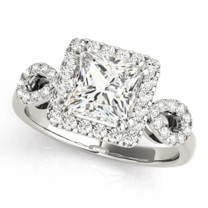 Kenley Natural Halo Diamond Ring