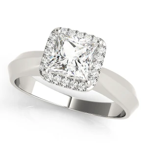 Kristina Natural Halo Diamond Ring