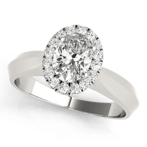 Kaylie Natural Halo Diamond Ring