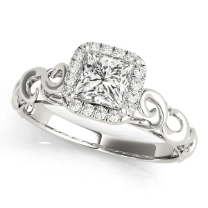 Khadijah Natural Halo Diamond Ring