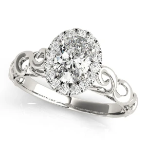 Lettie Natural Halo Diamond Ring