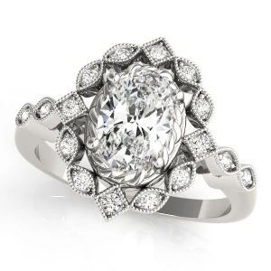 Kaydence Natural Halo Diamond Ring