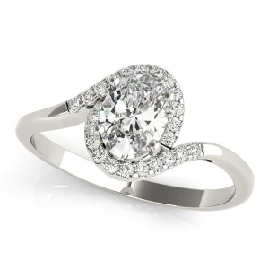 Laylah Natural Halo Diamond Ring