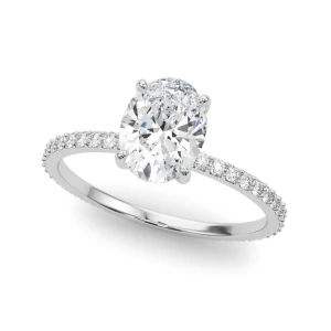 Karsym Natural Halo Diamond Ring