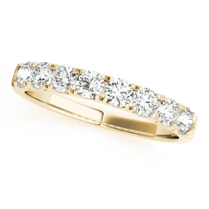Corinne Lab-Created Yellow Gold Prong Womens Diamond Ring