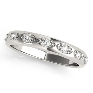 Adrielly Lab-Created Round cut Pave-Set  Diamond Ring