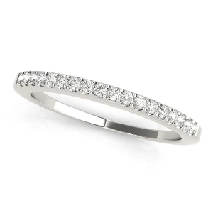 Cielle 0.12 Carat Lab-Created Round cut Prong Three Quarter Eternity Diamond Ring
