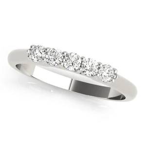 Akira 0.33 Carat Lab-Created Round cut Prong 5 Stone Diamond Ring