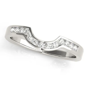 Shaelynn Lab-Created Channel-Set  Diamond Ring