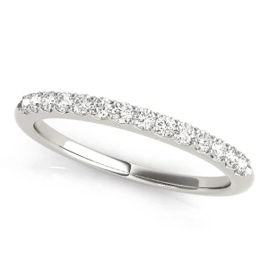 Triniti 0.10 - 0.20 Carat Lab-Created Round cut Prong Three Quarter Eternity Diamond Ring