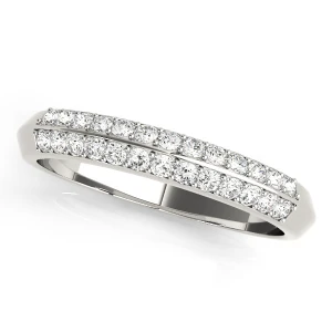 Kiannah Lab-Created Round cut Pave-Set  Diamond Ring