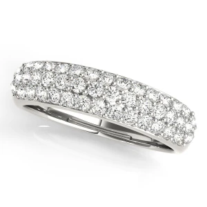 Gurnaaz Lab-Created Round cut Pave-Set  Diamond Ring